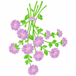 Flowers And Tree Embroidery Design 1 Flowers And Tree Embroidery Design 1
